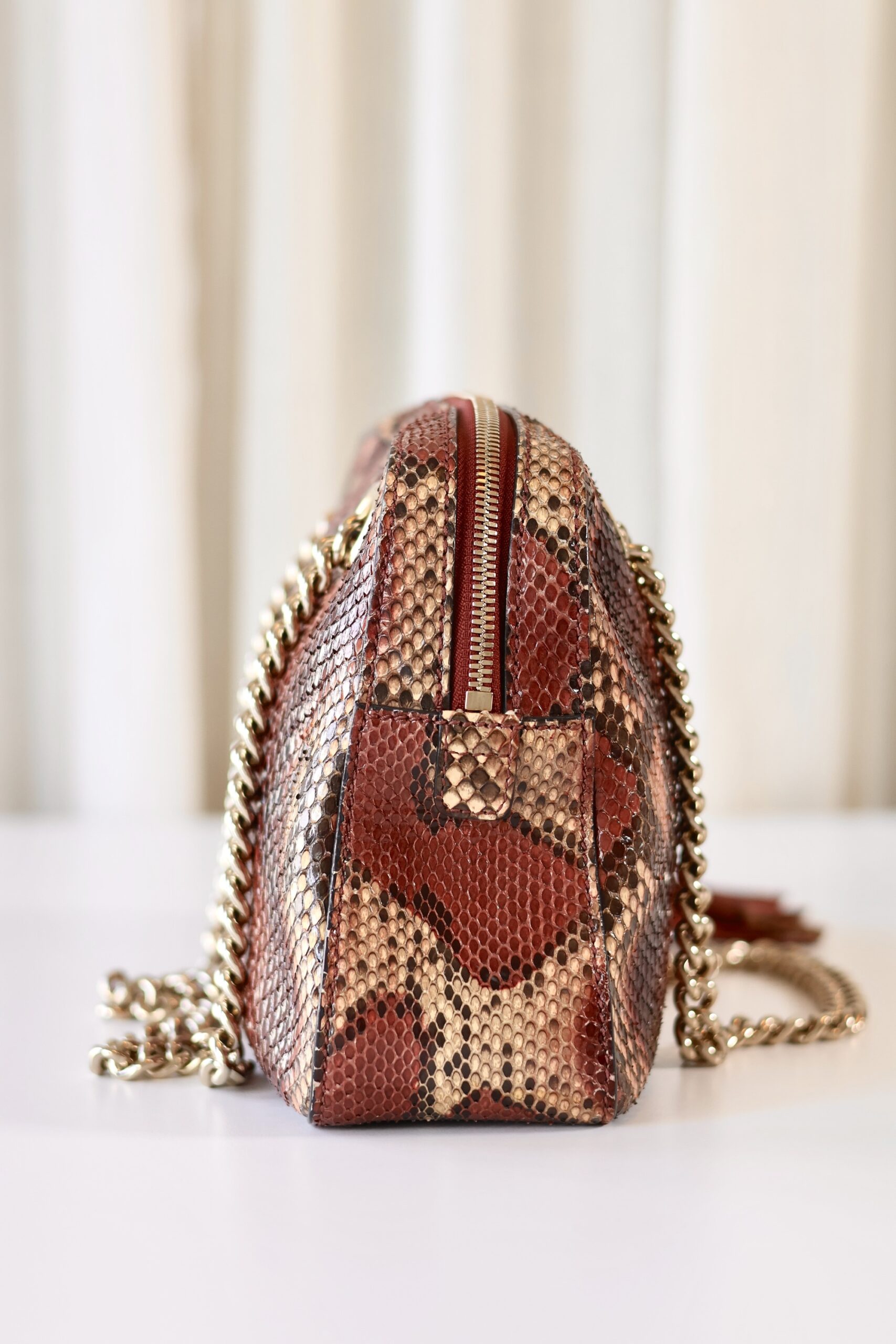 Gucci disco shoulder bag python - Image 5