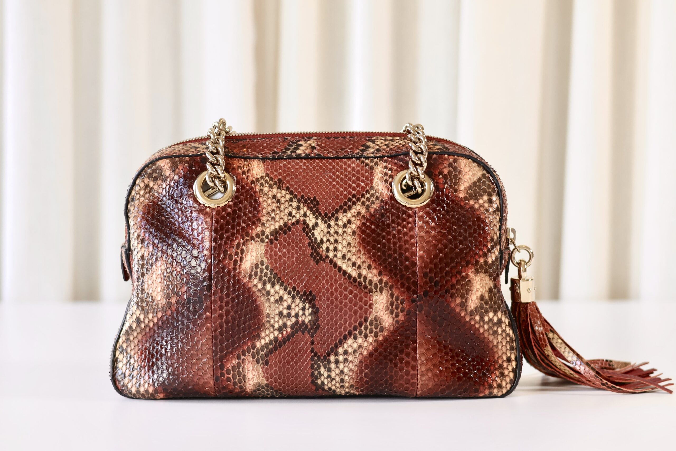 Gucci disco shoulder bag python - Image 6