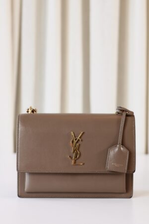 Saint Laurent medium Sunset etoupe