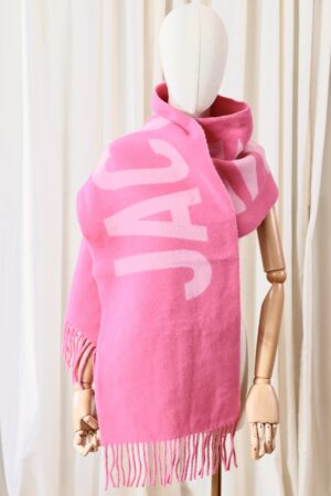Jacquemus scarf pink