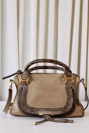 Chloé snakeskin handbag