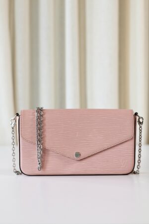 Louis Vuitton Felicie epi pink