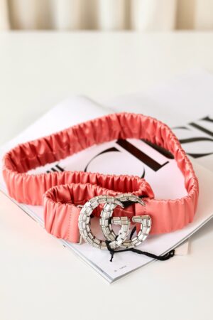 Gucci Marmont pink satin