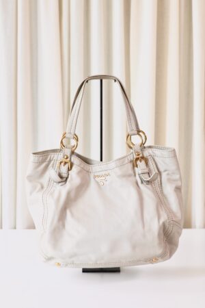 Prada handbag off white