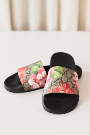 Gucci flower sandals