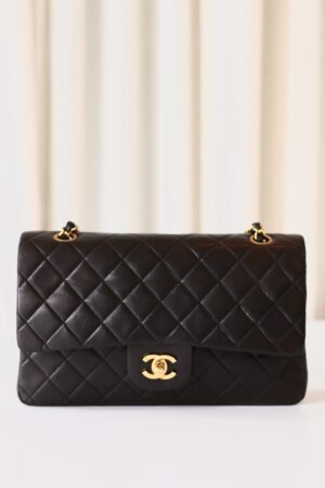 Chanel vintage classic medium double flap bag