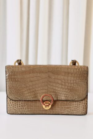 Hermes crocodille handbag