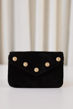 Chanel suede pouch