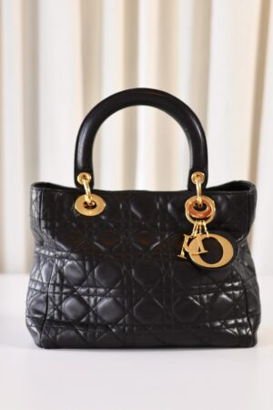 Lady Dior vintage medium black
