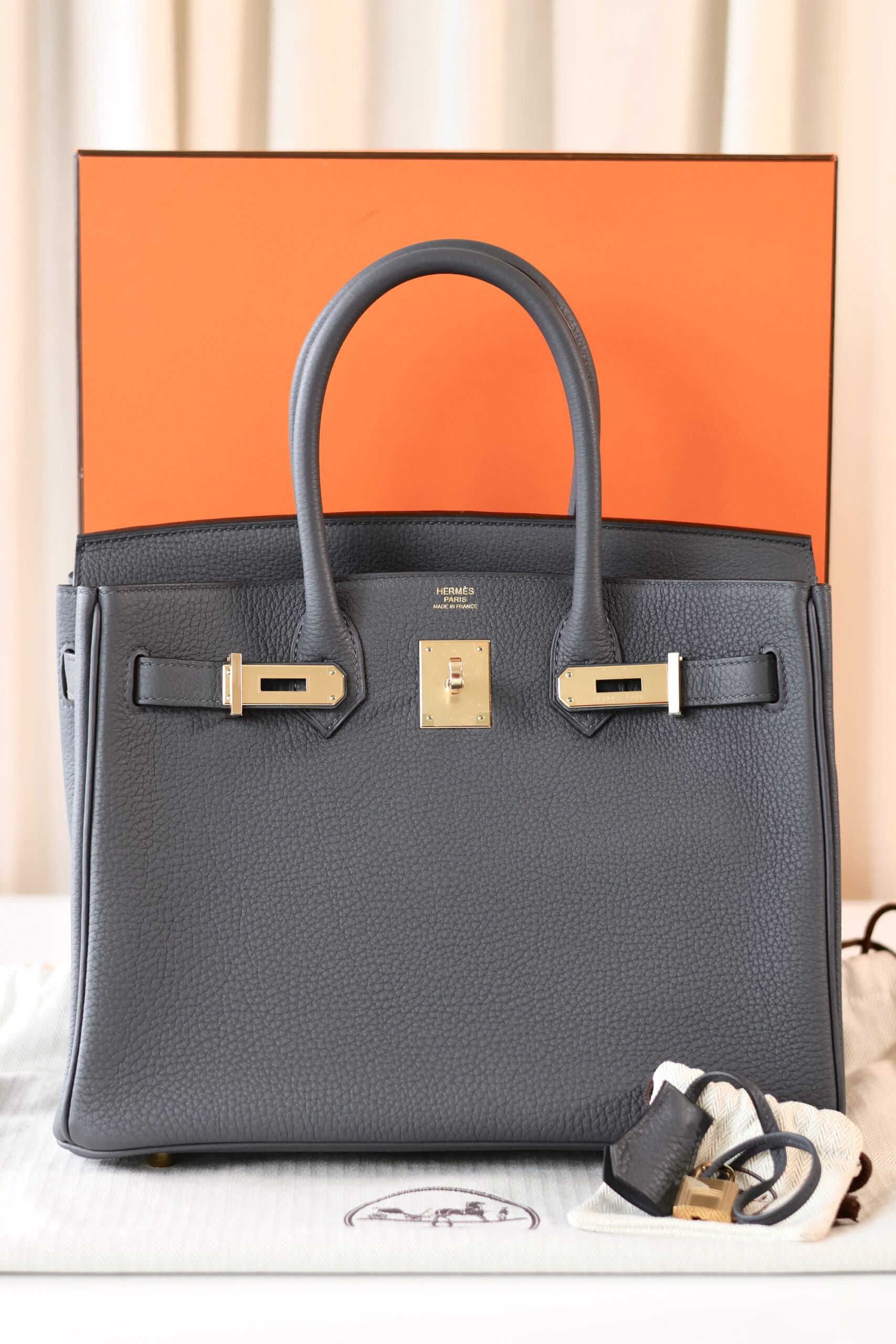 Hermes Birkin 30 Misty Grey - Image 8