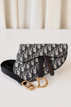 Dior saddle waist bag oblique