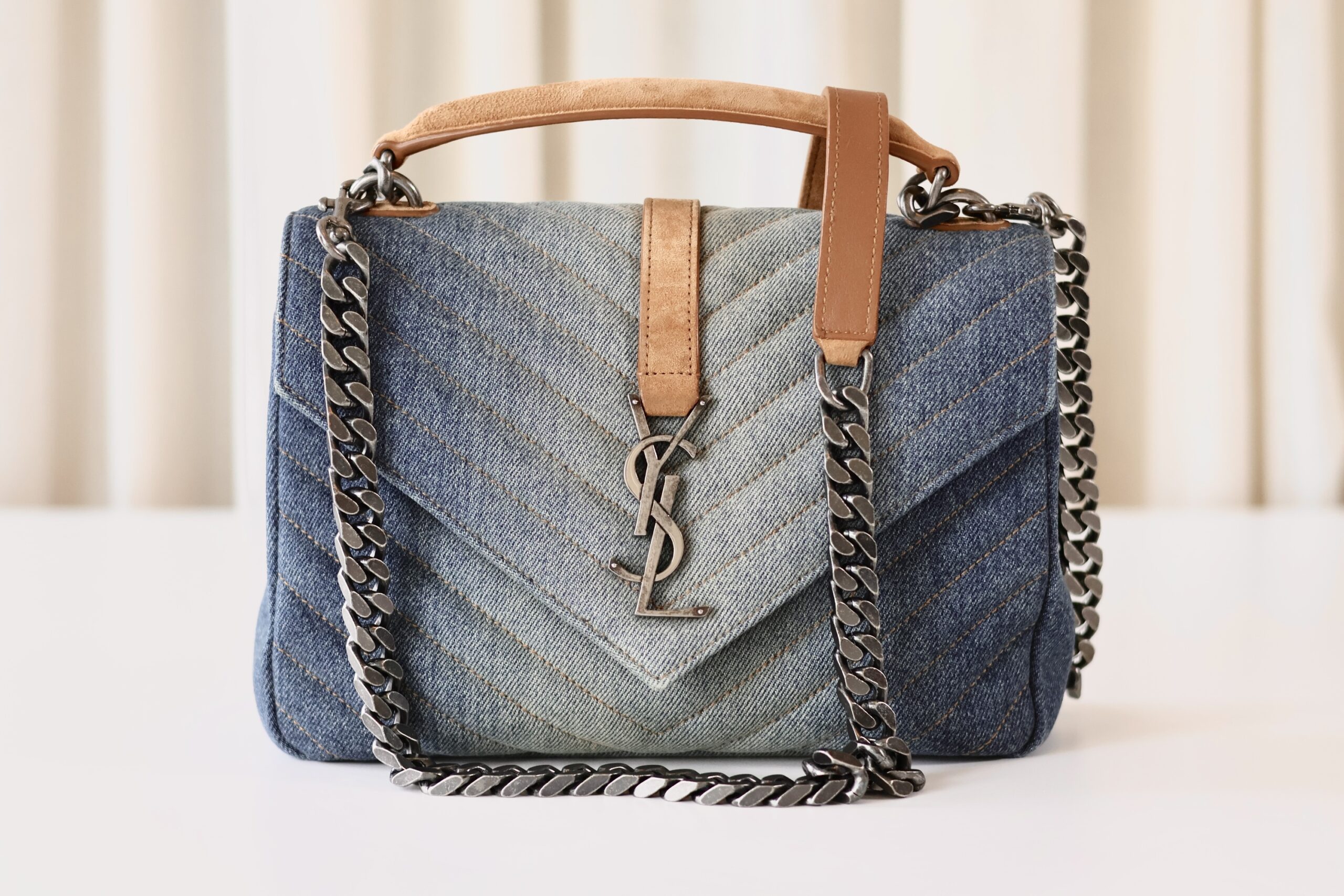 Saint Laurent College denim - Image 3