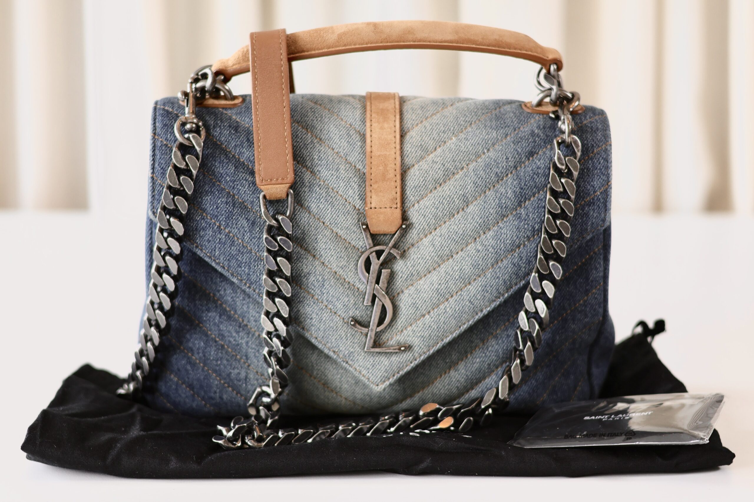 Saint Laurent College denim - Image 11