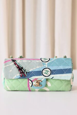 Rare Chanel Eiffel Tower single flap bag