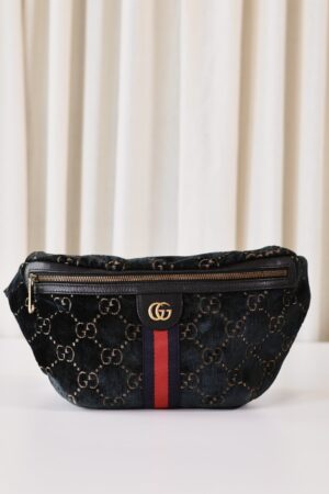 Gucci velvet waist bag