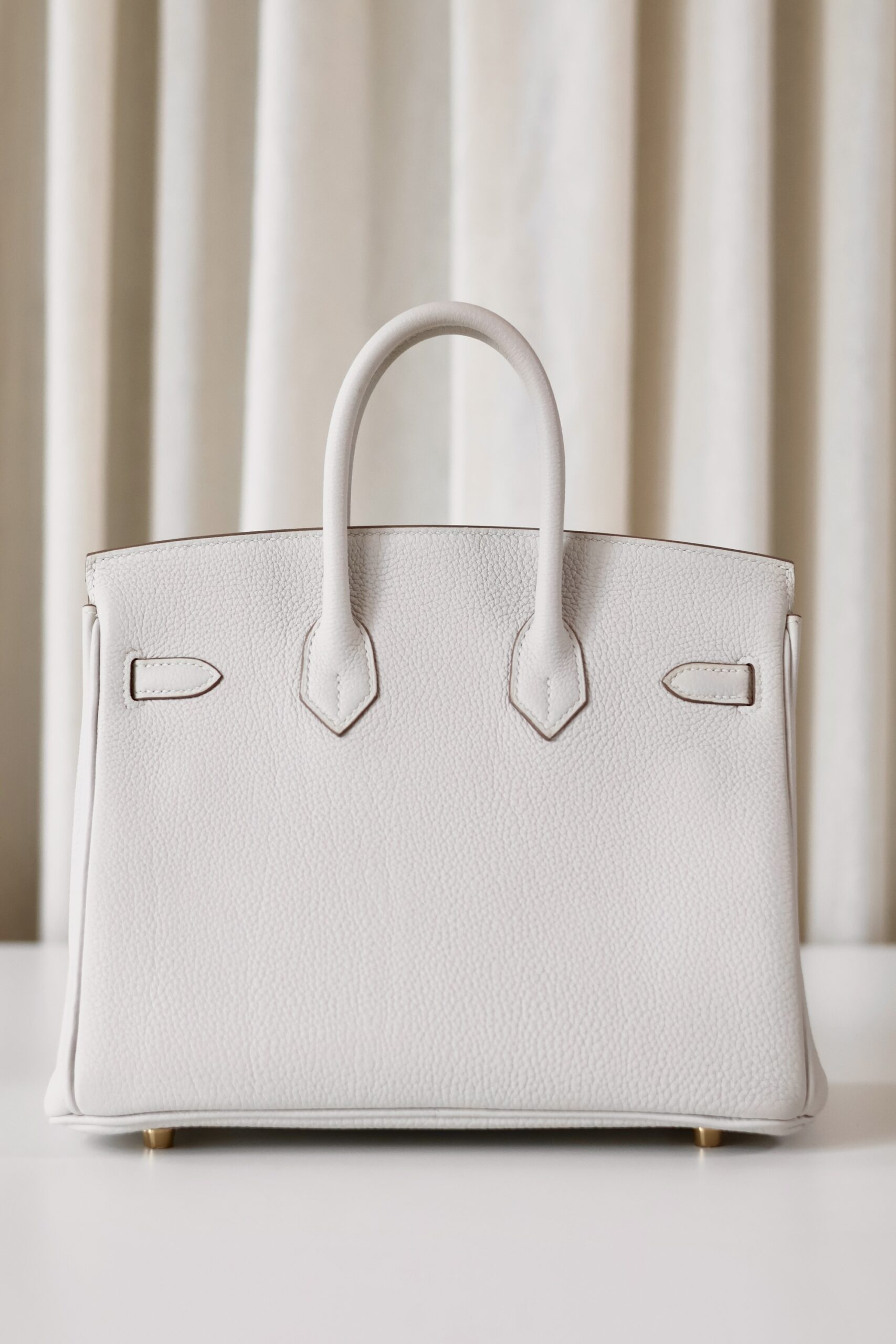 Hermes Birkin 25 Gris Pale - Image 4