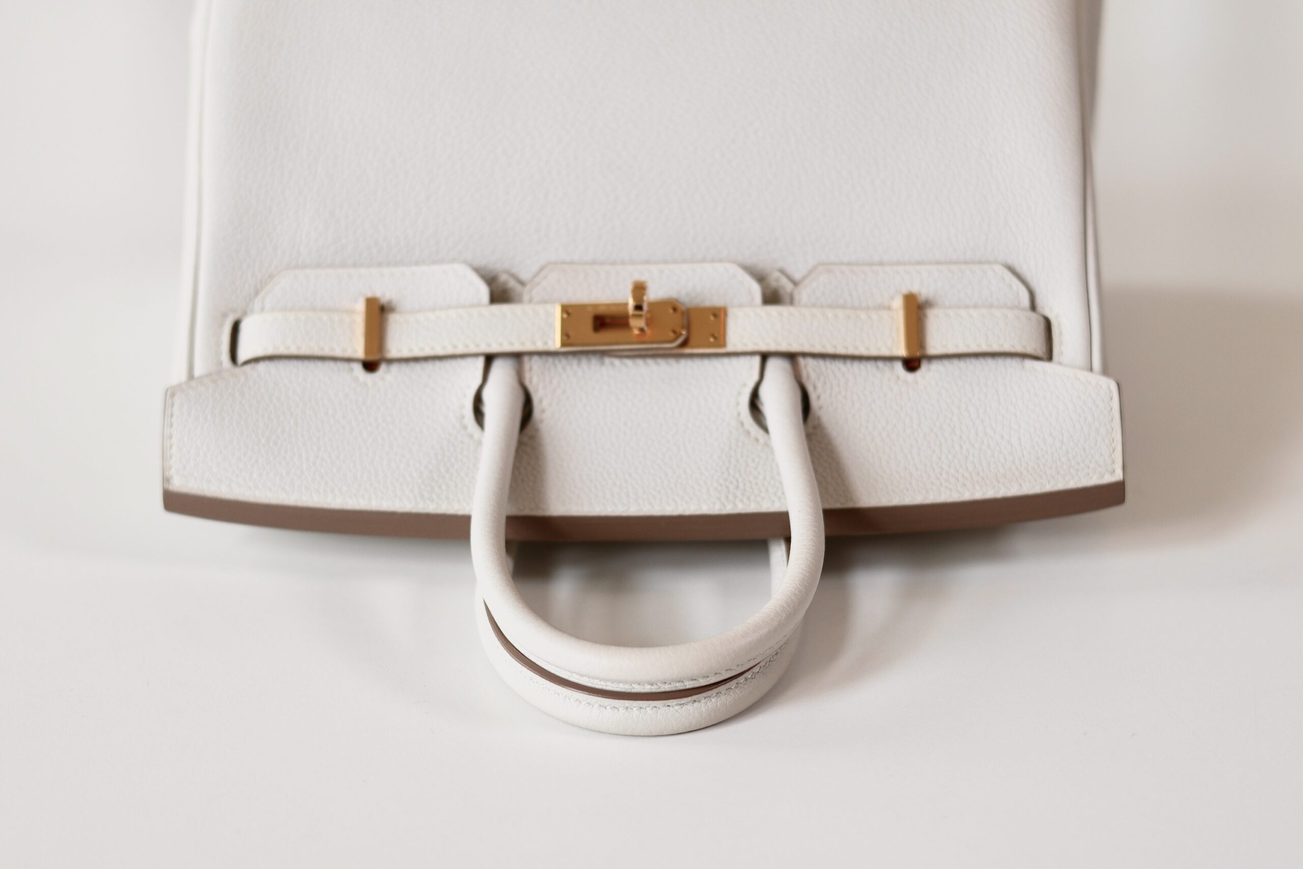 Hermes Birkin 25 Gris Pale - Image 5