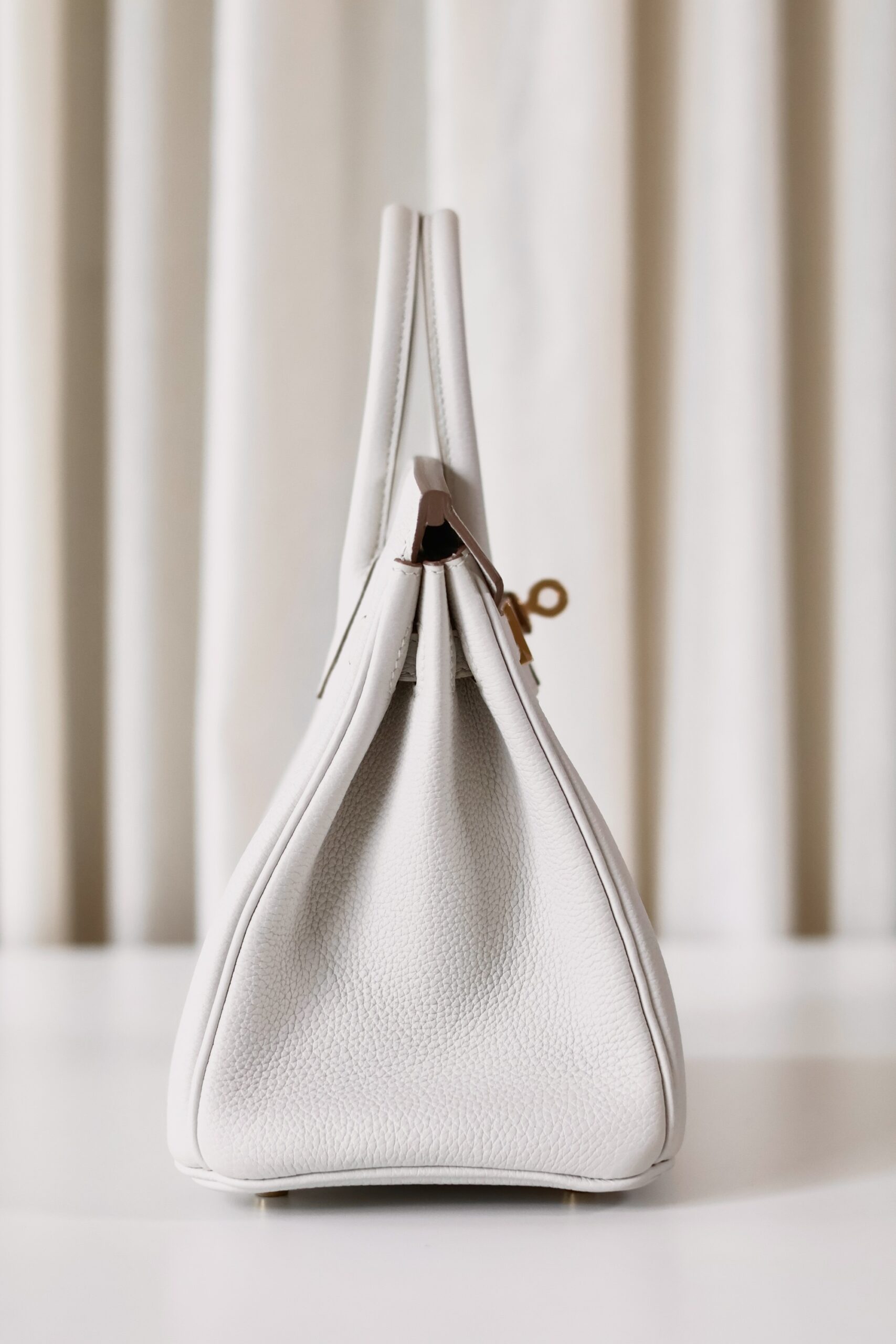 Hermes Birkin 25 Gris Pale - Image 11