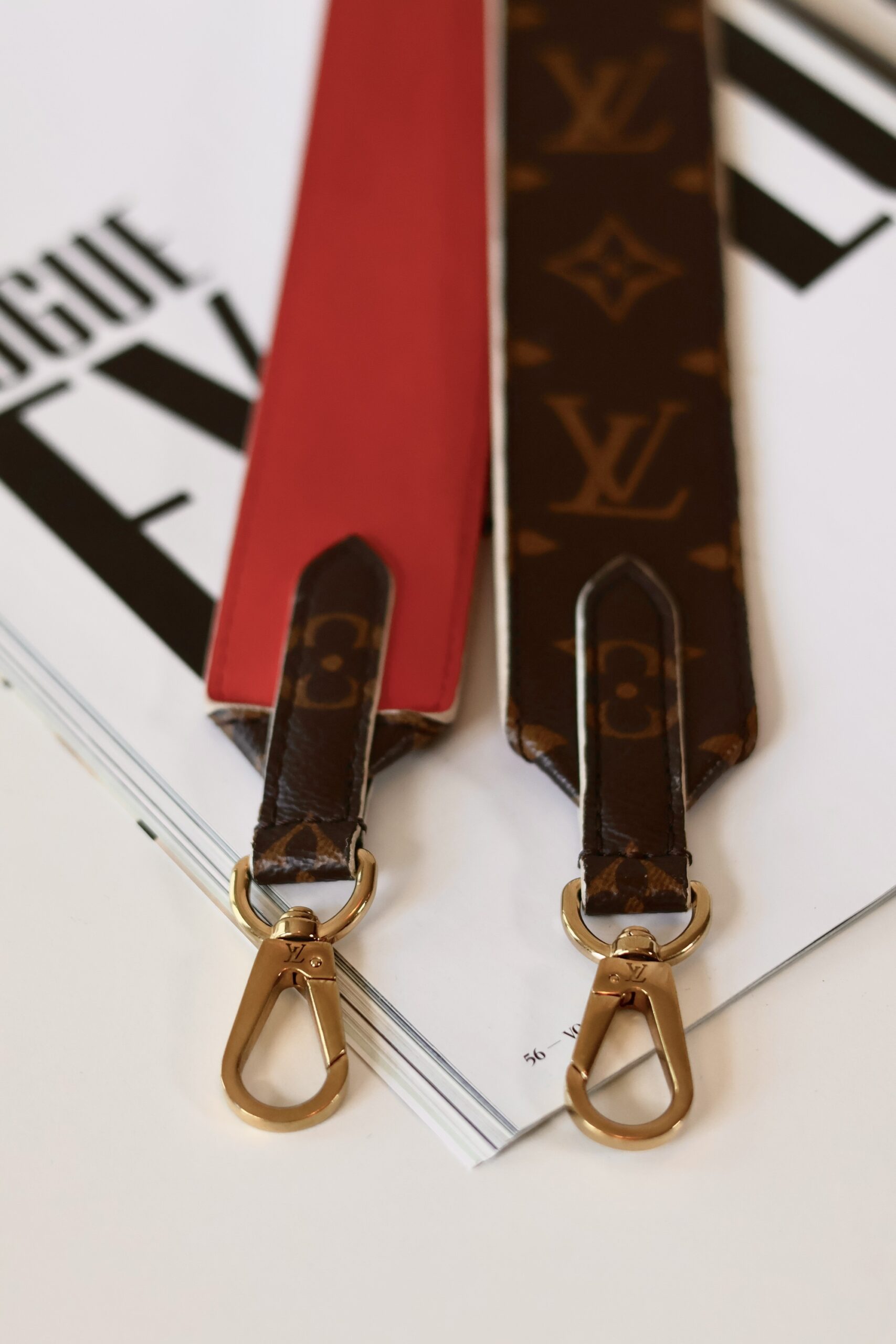 Louis Vuitton reversible monogram strap - Image 4