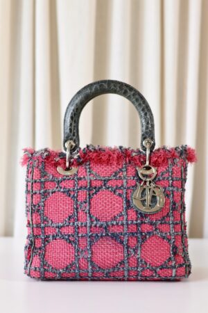 Rare Lady Dior medium pink