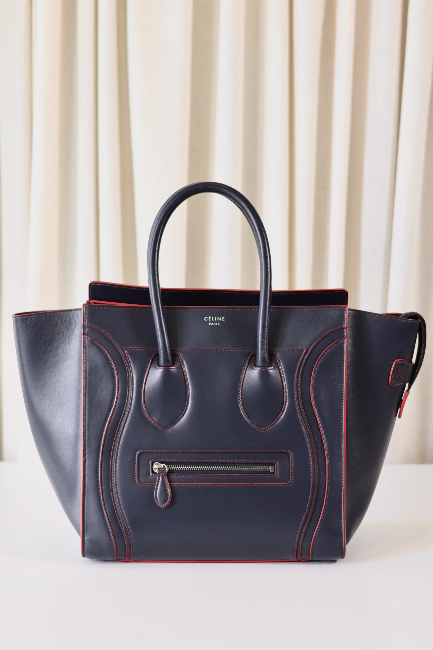 Celine luggage navy