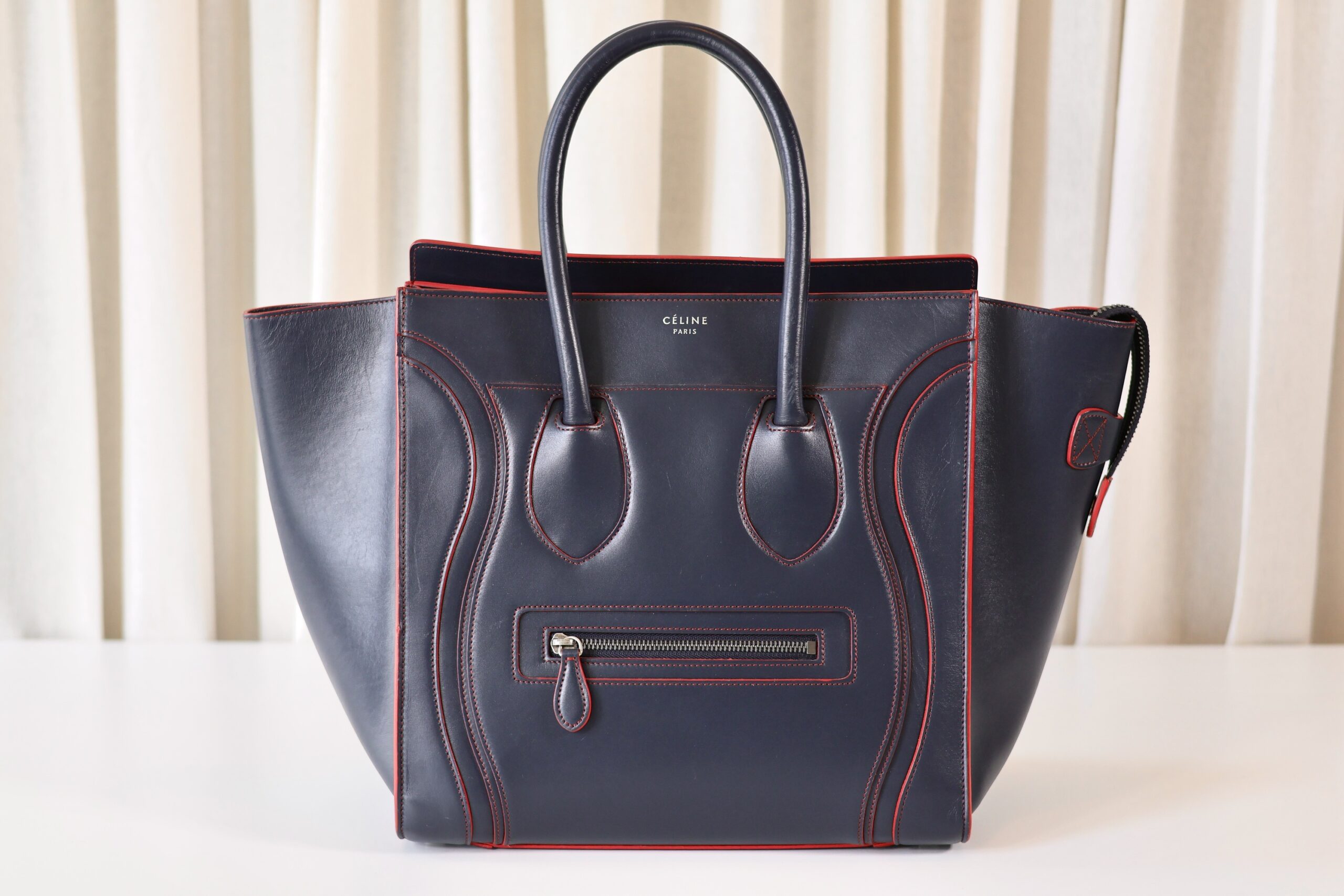 Celine luggage navy - Image 3