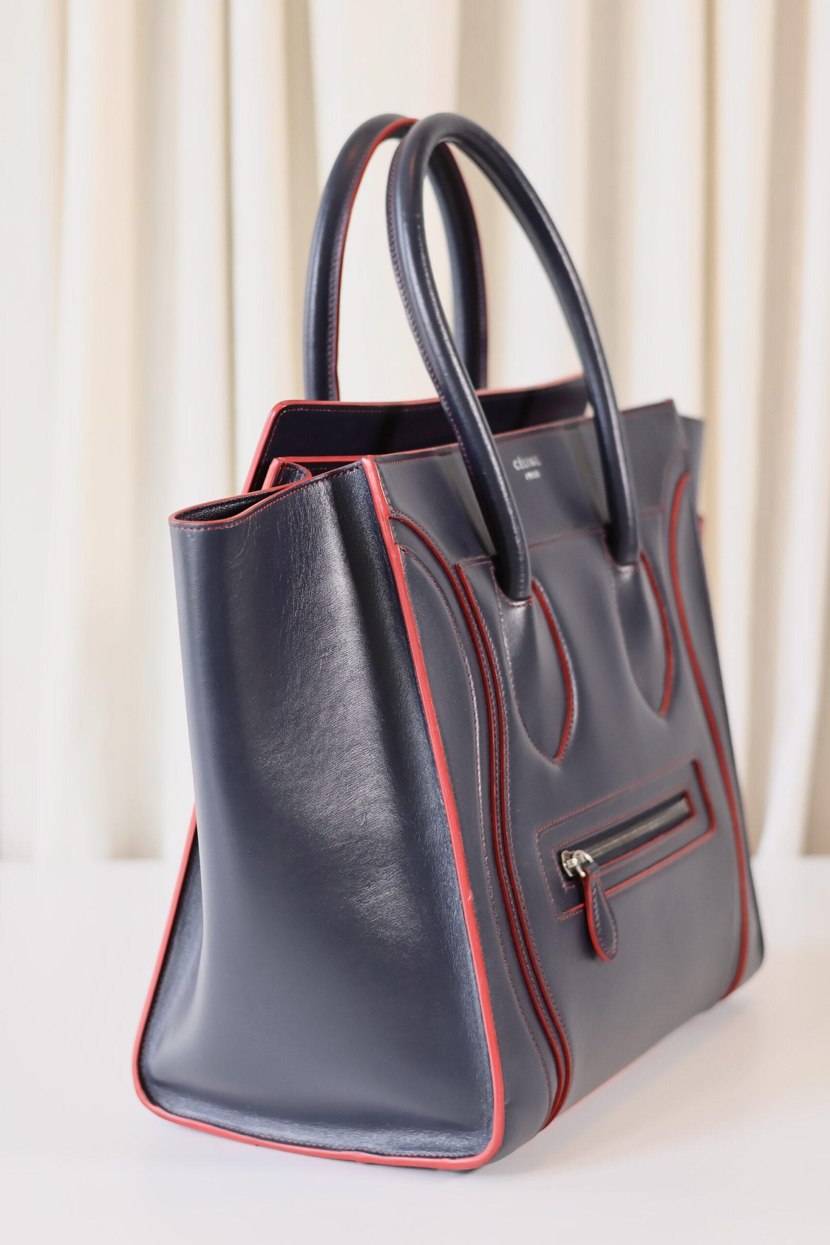Celine luggage navy - Image 6