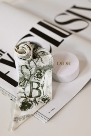 Dior twilly green