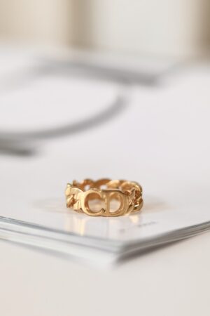 Dior ring CD gold