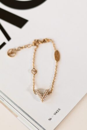Louis Vuitton V bracelet