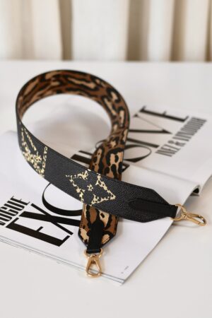 Louis Vuitton monogram leopard strap