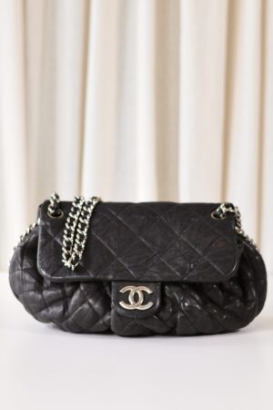 Chanel Chain Around black