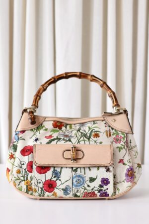 Gucci bamboo handbag