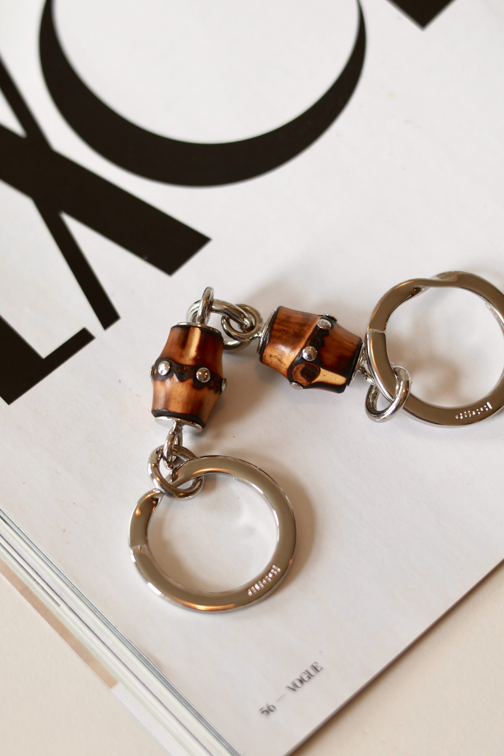 Gucci bamboo horsebit keychain - Image 3