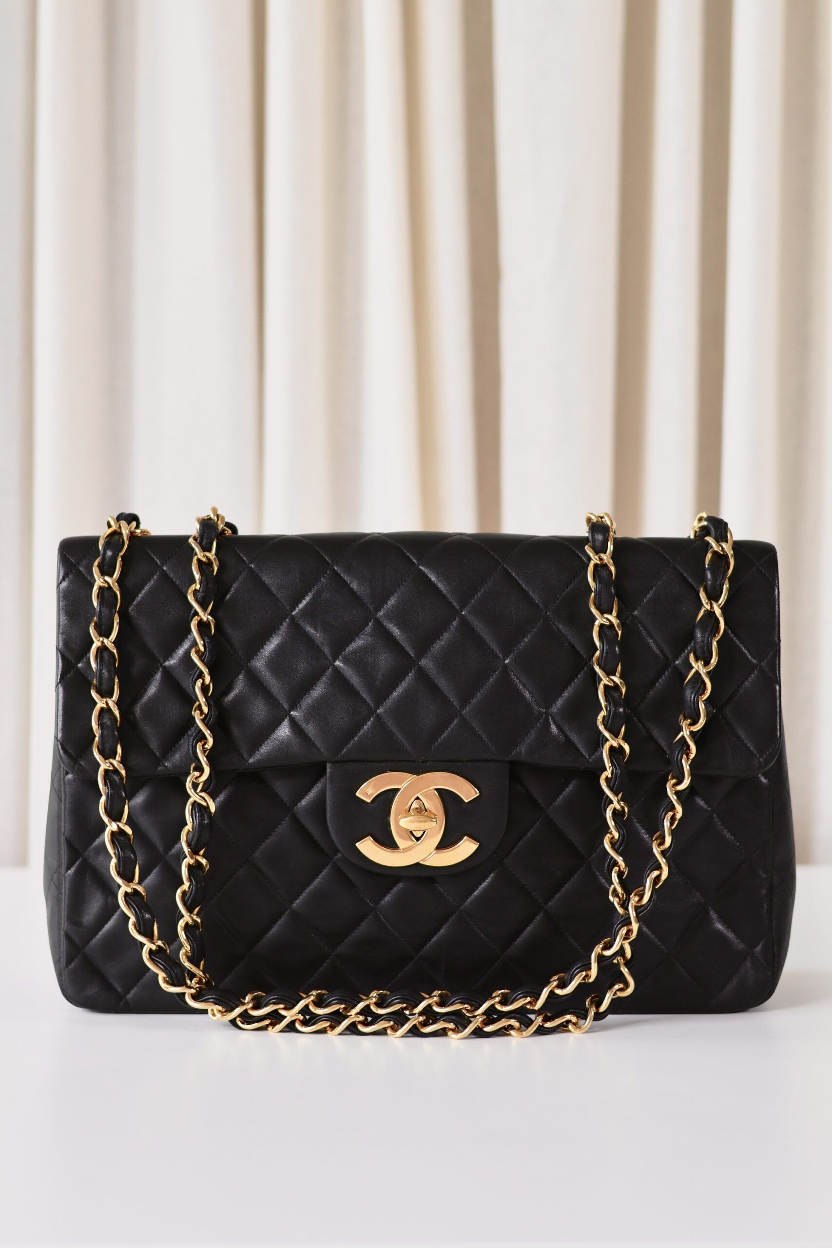 Chanel vintage Jumbo black - Image 2