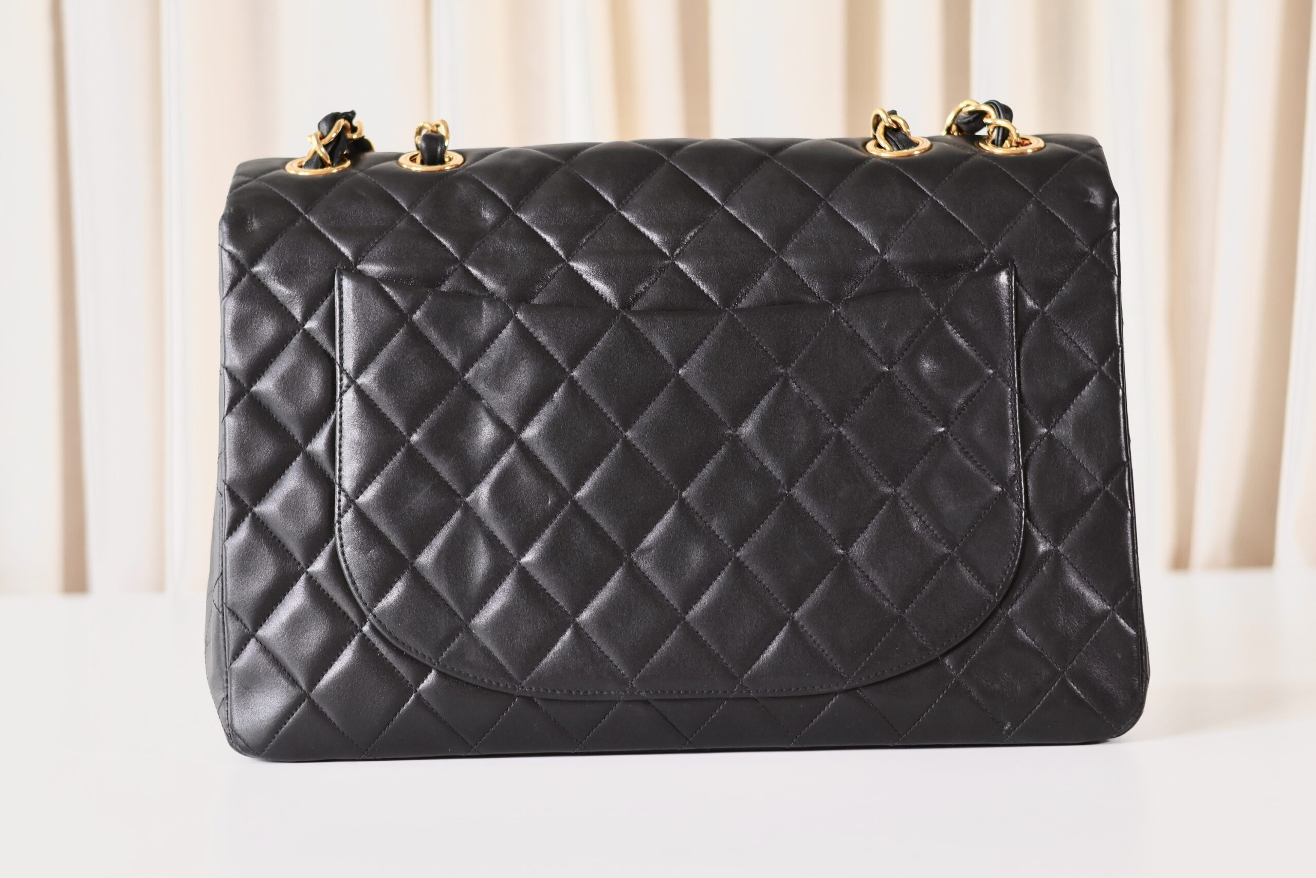 Chanel vintage Jumbo black - Image 4