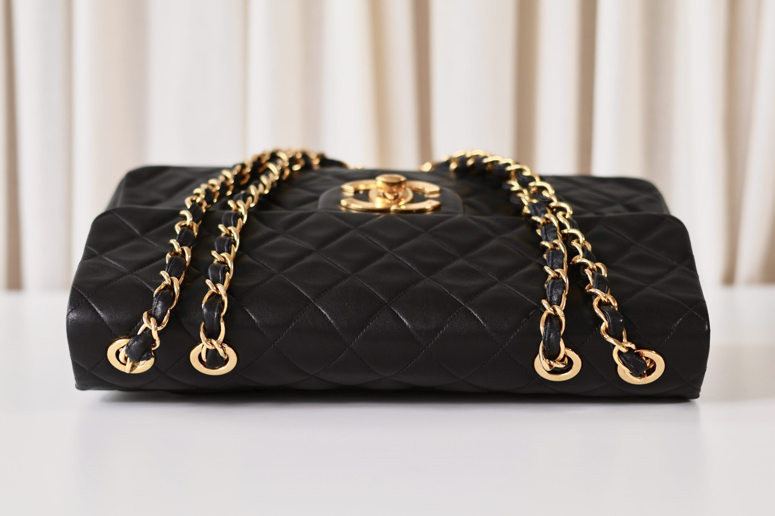 Chanel vintage Jumbo black - Image 5