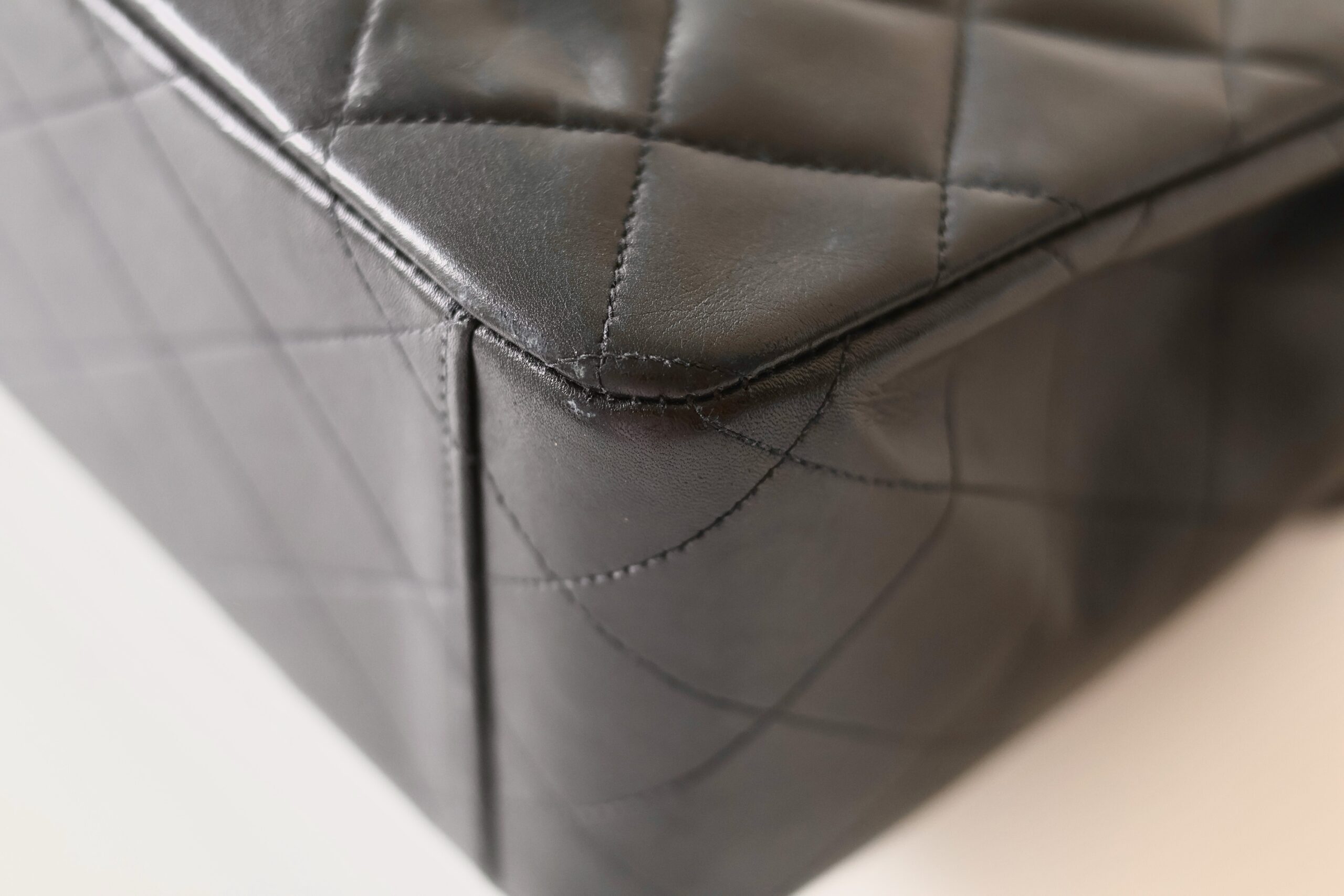 Chanel vintage Jumbo black - Image 10