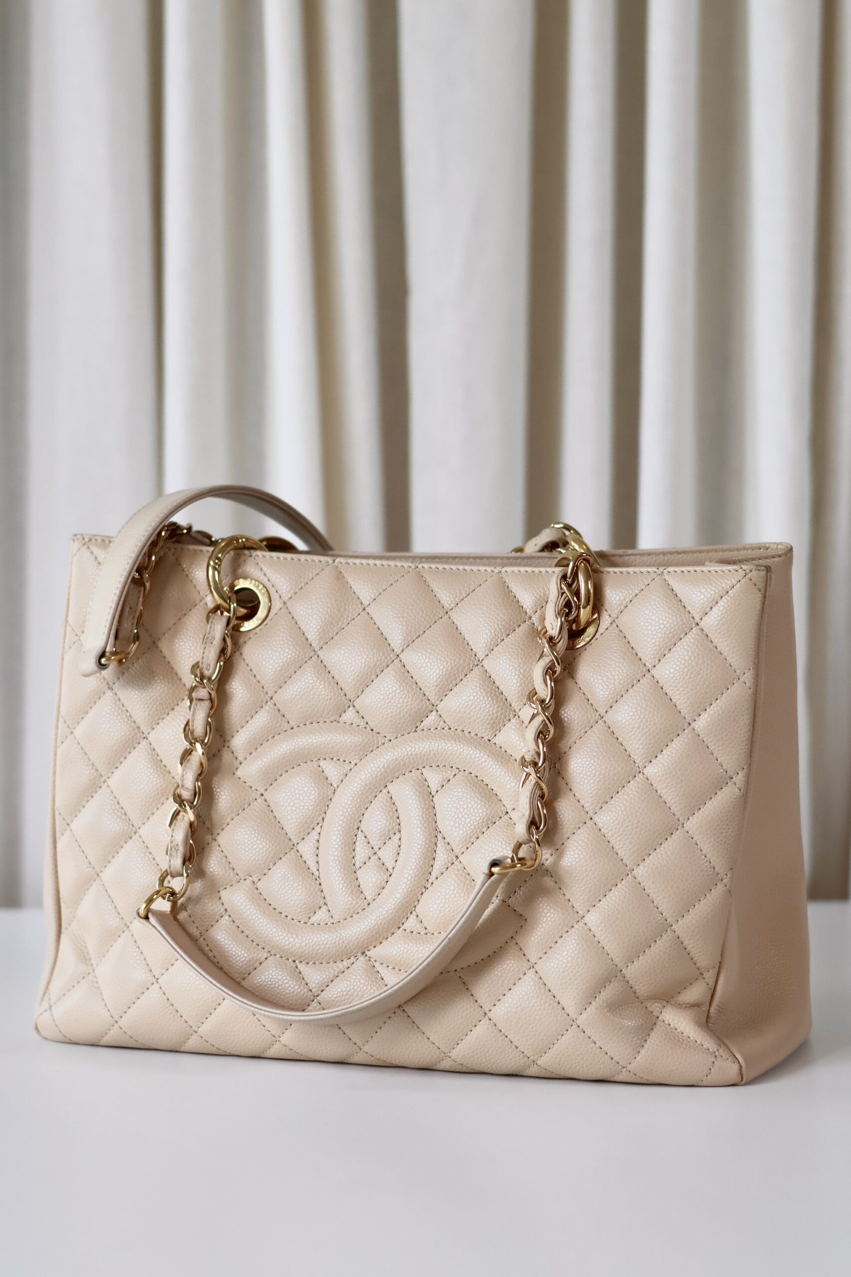 Chanel caviar GST beige - Image 2