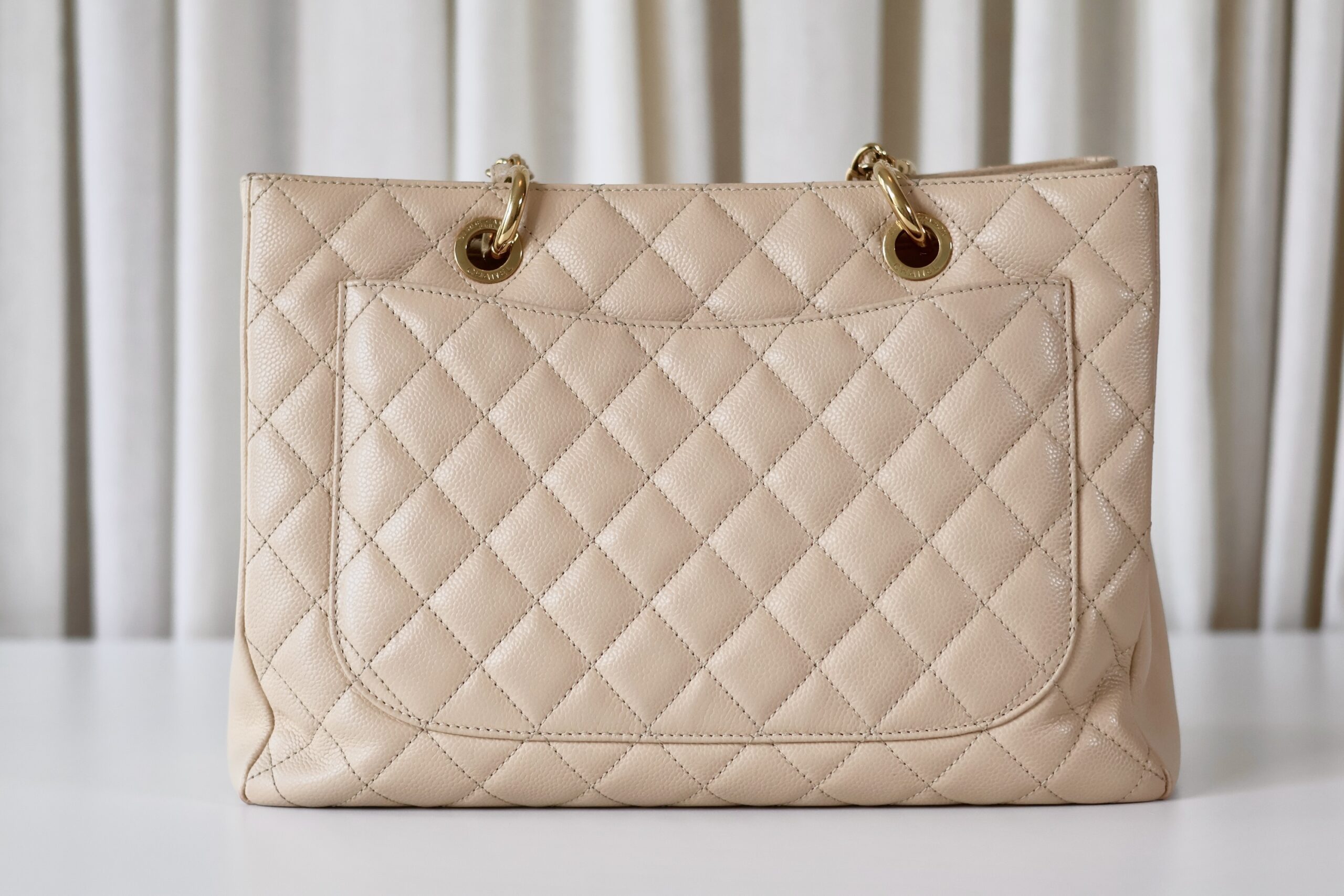 Chanel caviar GST beige - Image 3