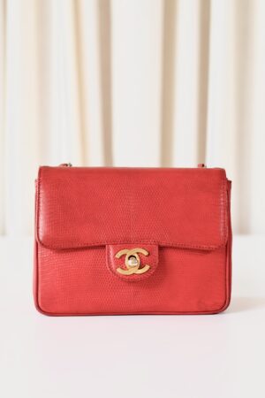 Chanel lizard mini square