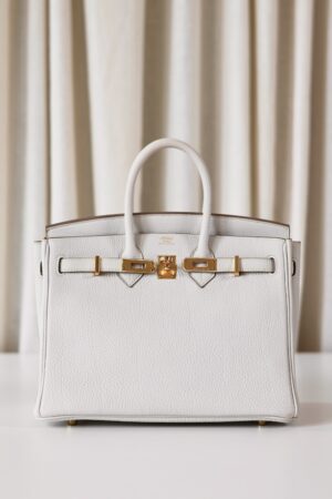 Hermes Birkin 25 Gris Pale
