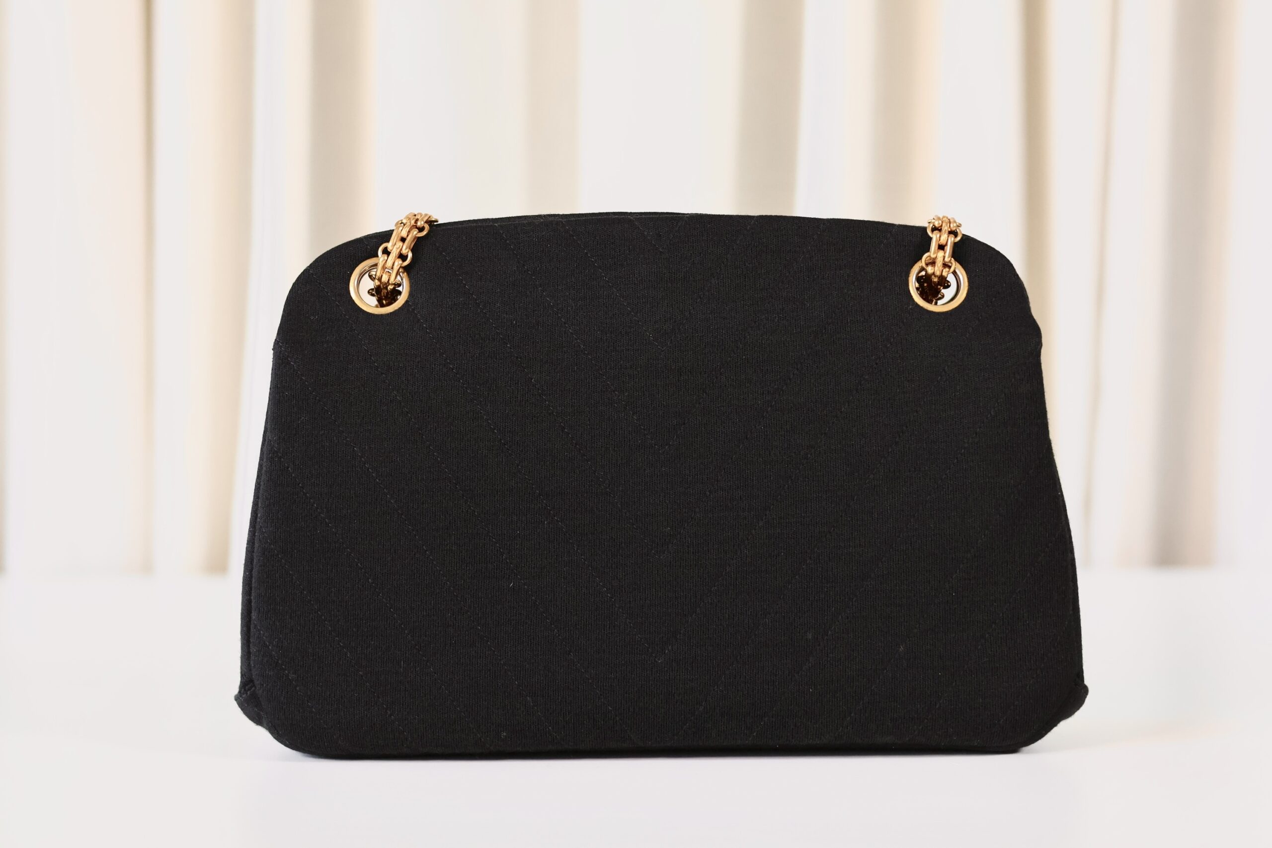 Chanel vintage shoulder bag fabric - Image 3