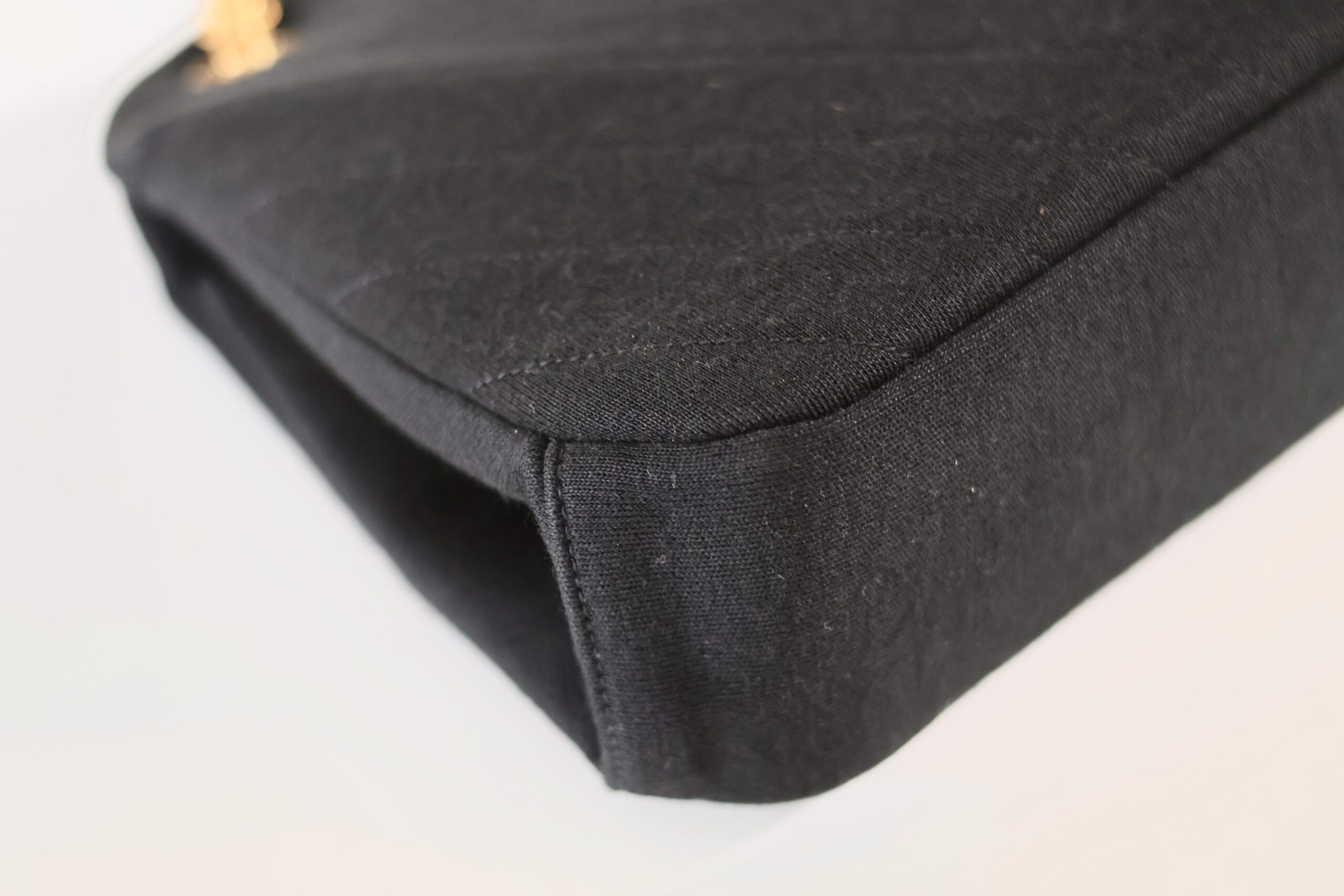 Chanel vintage shoulder bag fabric - Image 6
