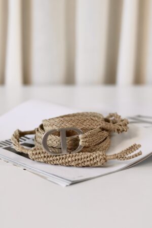Dior belt beige