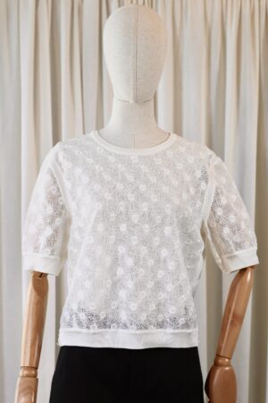 Christian Dior embroidered shirt white