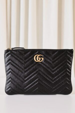 Gucci Marmont clutch black
