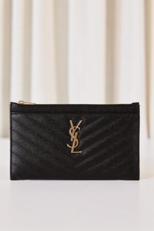 Saint Laurent pouch black