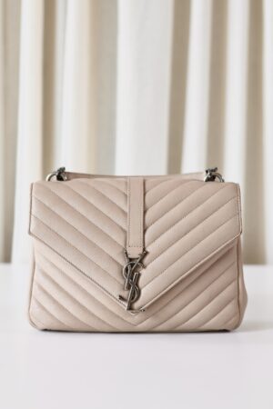 Saint Laurent College beige